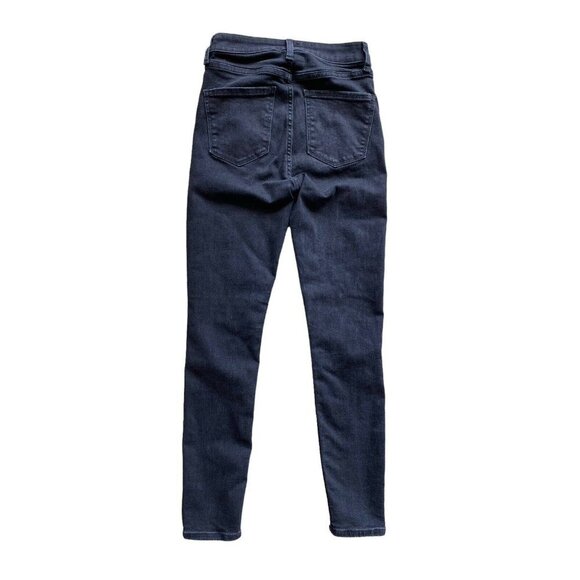 GAP Womens Universal Jegging High Rise Faded Black Jeans Size 2 Slim Skinny Fit - Picture 2 of 5